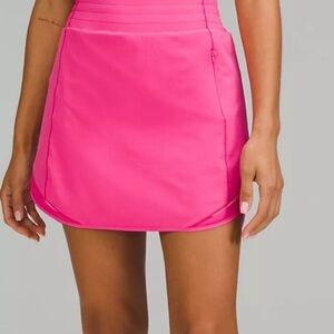 Lululemon Hotty hot skirt *Long in hot pink